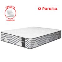 Colchón VIVA HOME Palmera Pocket QUEEN + 2 Almohadas + 1 Protector