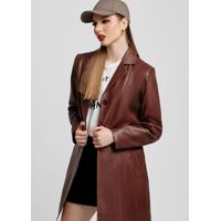 SACO LARGO DE ESTILO CLASICO