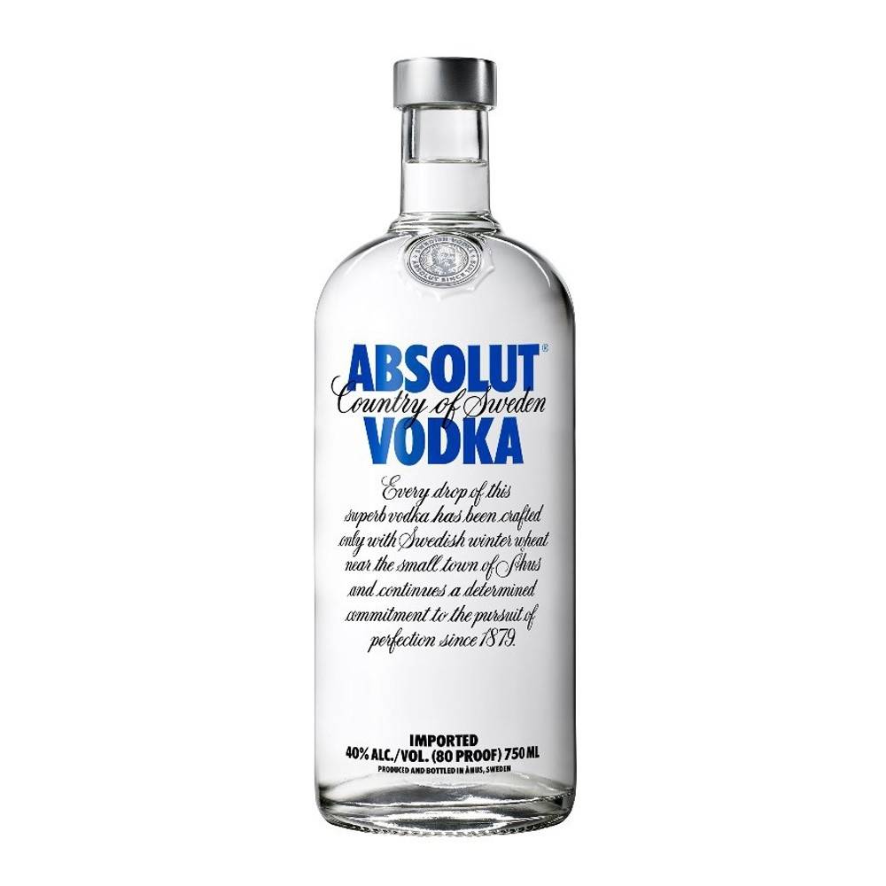 absolut vodka 750ml (oferta)