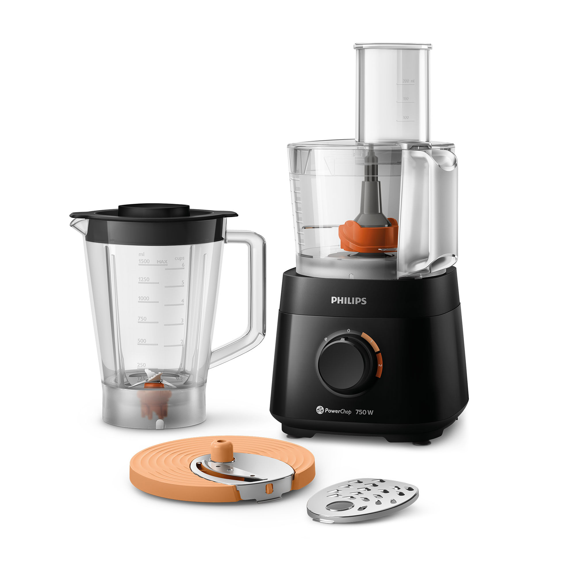 Procesador De Alimentos 1.5lt 750w Philips Hr7301_90