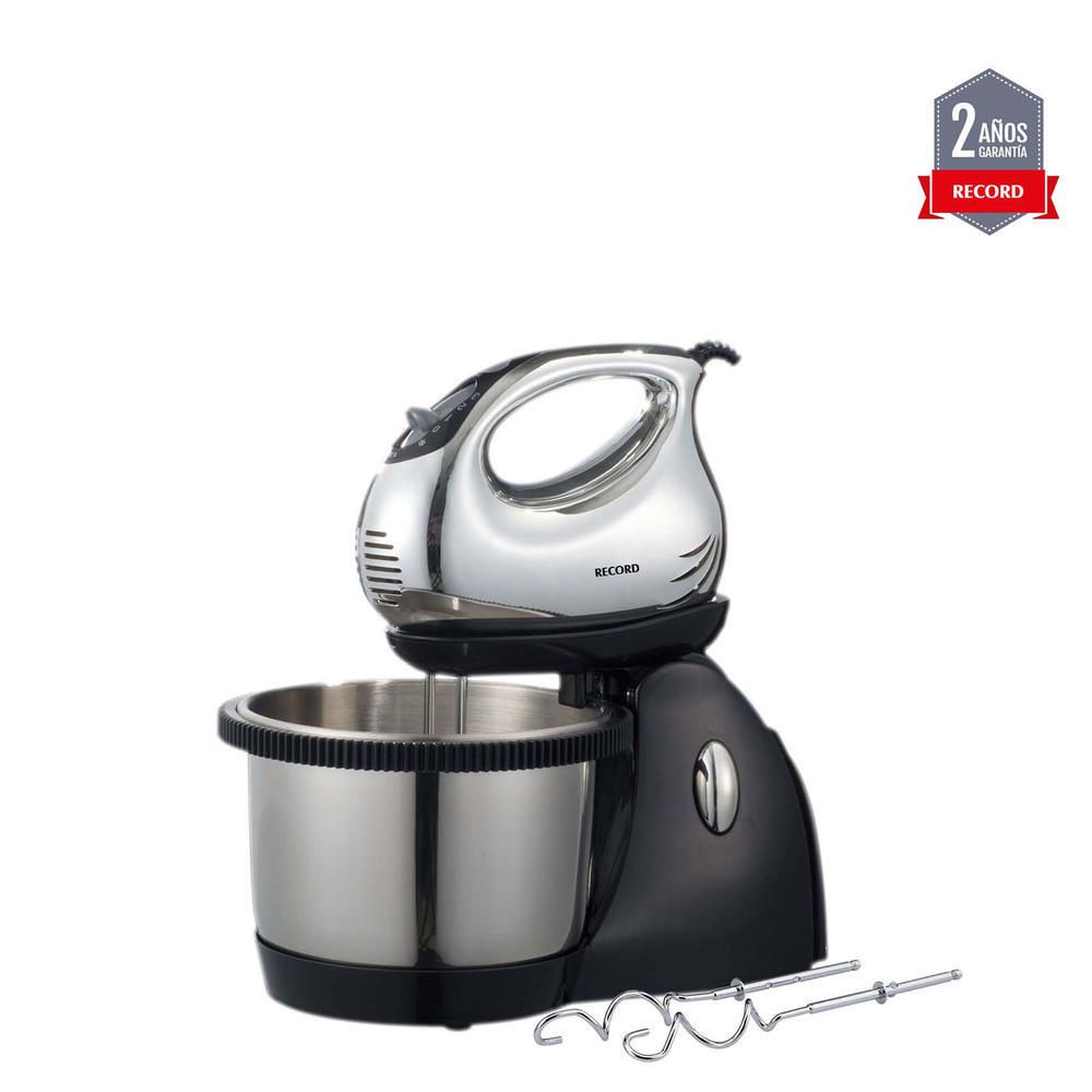 Batidora Eléctrica Pedestal Inox Rec-Inbeac100 C/Pedestal 4-Aspa Plateado