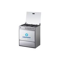 COCINA A GAS INDURAMA PARMA QUARZO 6 QUEMADORES