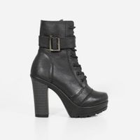 Botines para Mujer Maribu 1060-Neg-35 Negro