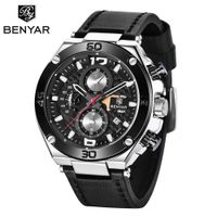 Reloj Hombre BENYAR 5151 Cronógrafos Correa Cuero