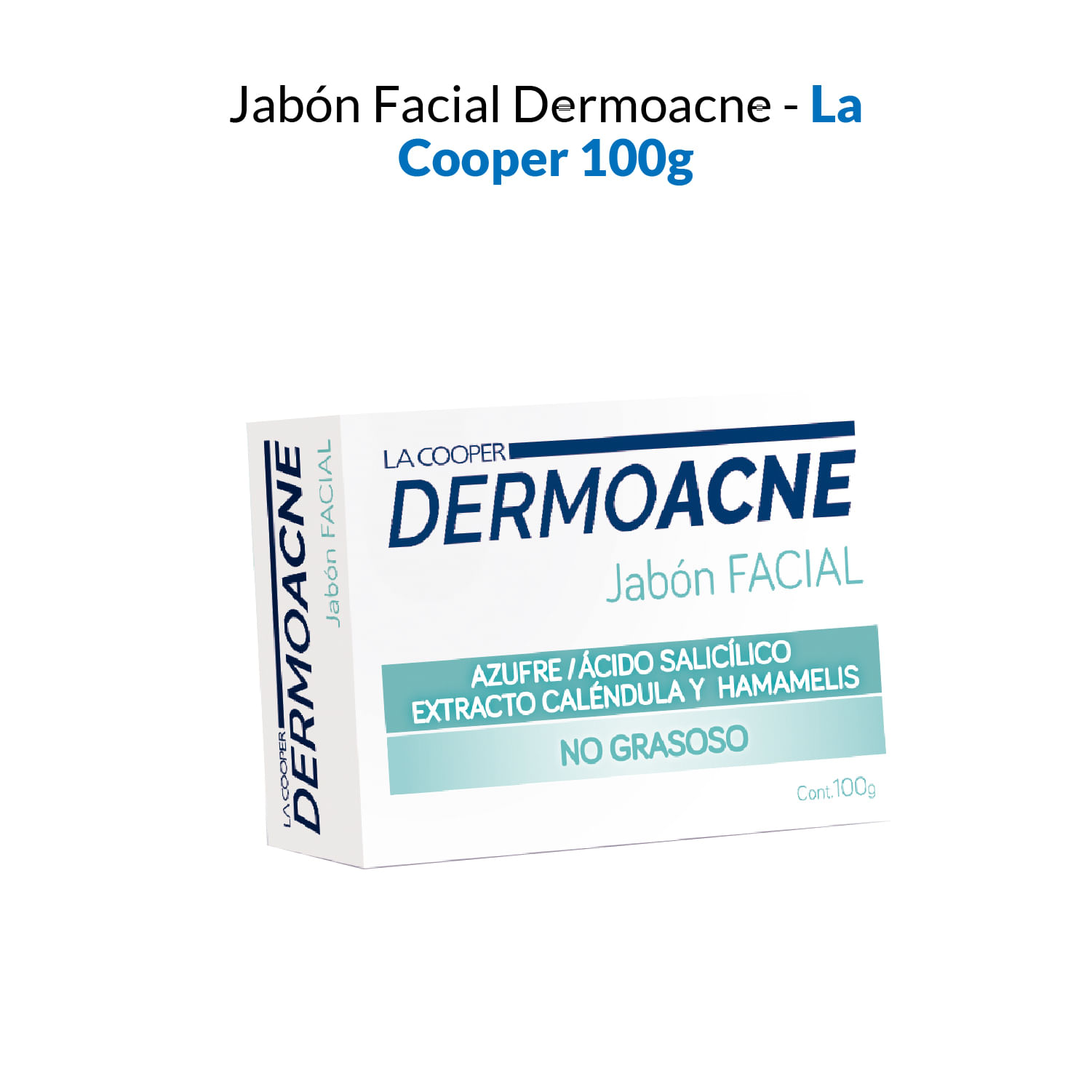 Jabón Facial Dermoacne - La Cooper 100g