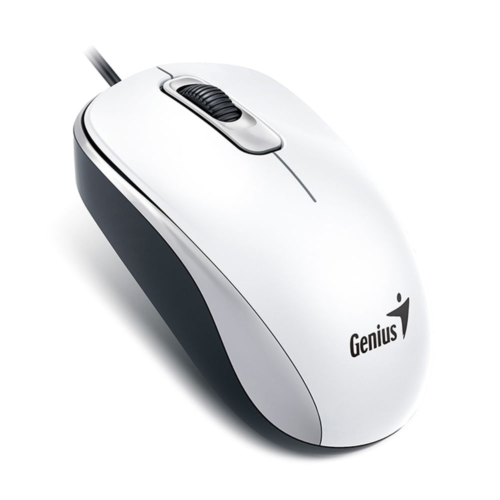 Mouse Genius Dx-110 Blanco Usb Optico 1000 Dpi