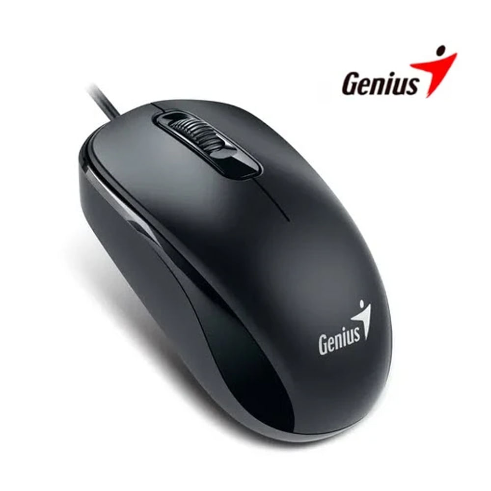 Mouse Genius Dx-110 Negro Usb Optico 1000 Dpi