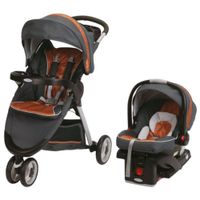 Coche  Para Bebé Graco Fast Action Tangerine