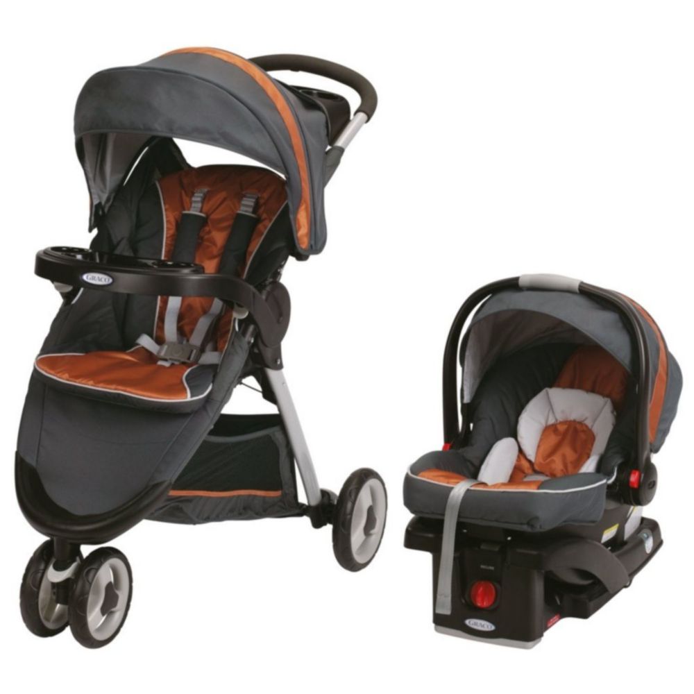 Coche Para Bebé Graco Fast Action Tangerine