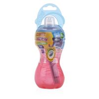 Vaso para Bebé Nuby Trainer Sipeez 10Oz/300Ml Rojo