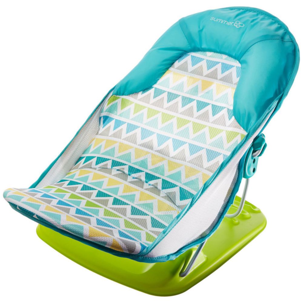Bañador Para Bebé Summer InfantTriangle Stripes Celeste