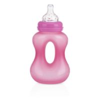 Biberón para Bebé Nuby Gripper 240Ml Rosado