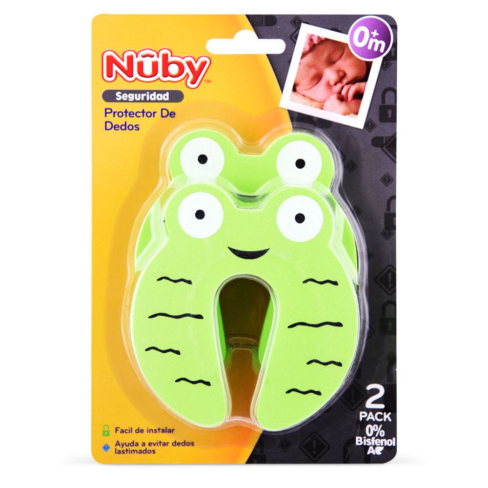 Tope De Puerta para Bebé Nuby Sapo