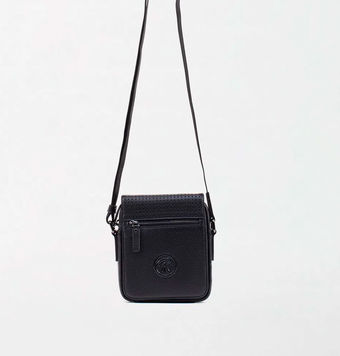 MORRAL PEQUEÑO CON LOGO DE MARCA EMBOZADO