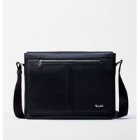 MORRAL GRANDE EN CUERO GRABADO