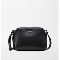 MORRAL PEQUEÑO EN CUERO LISO Y GRABADO