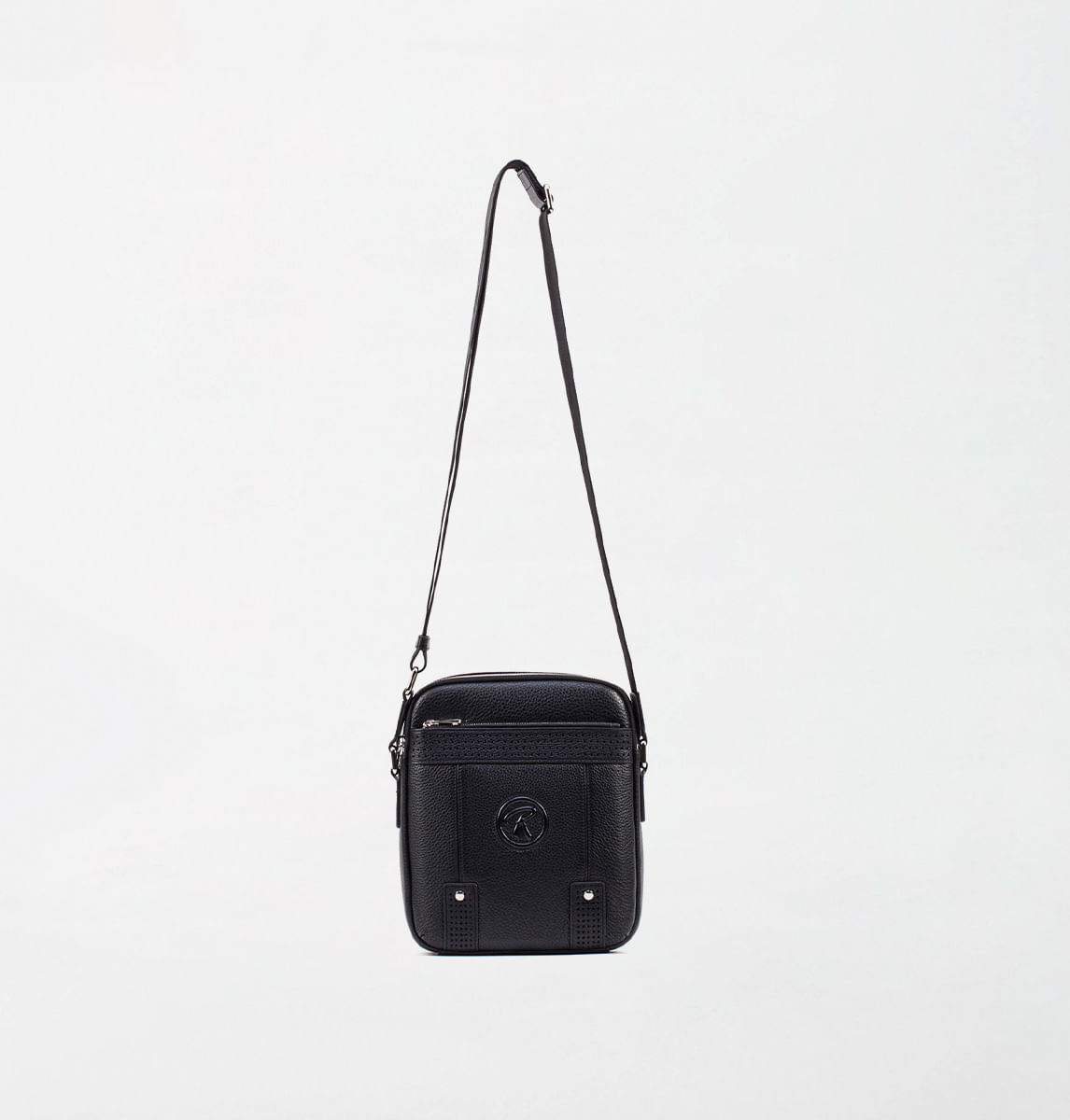 MORRAL MEDIANO CON LOGO DE MARCA EMBOZADO