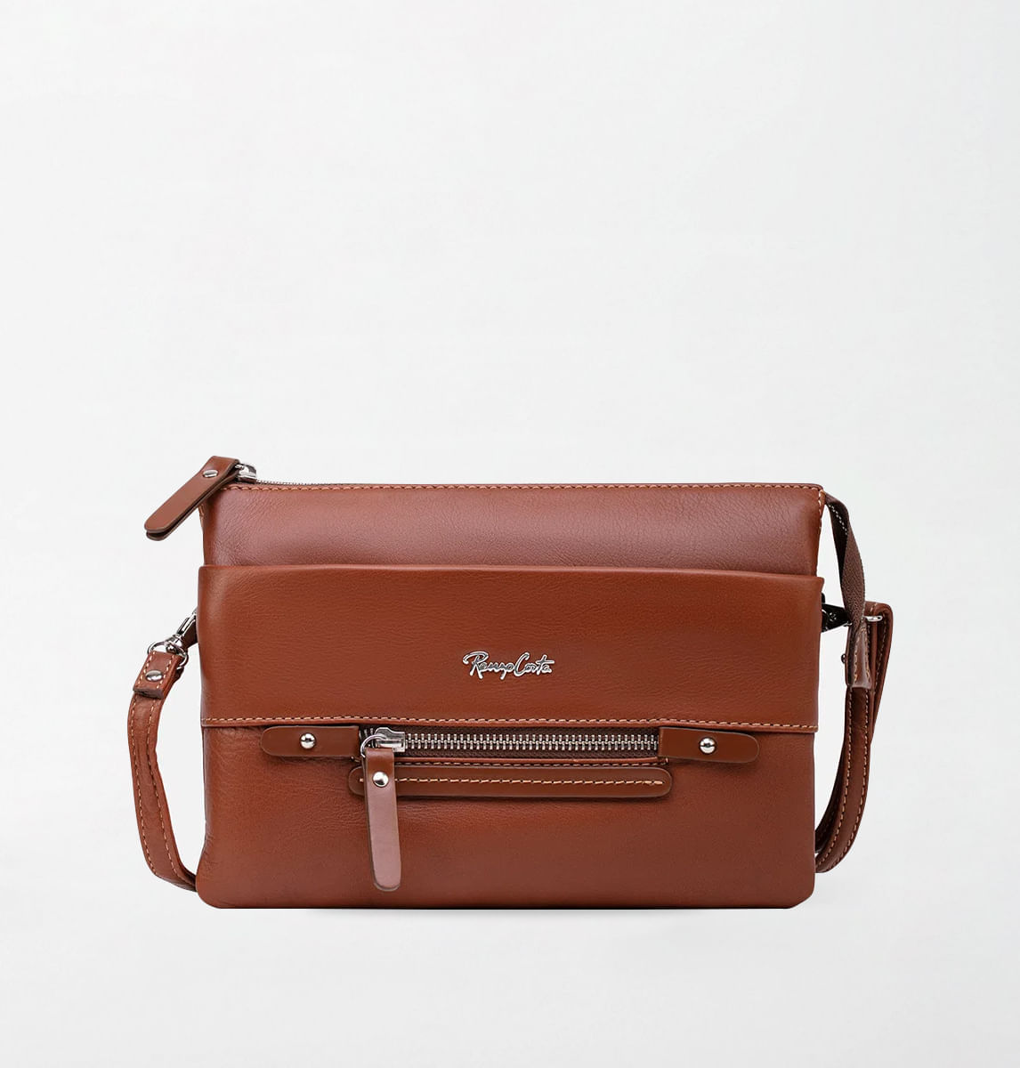 MORRAL EN CUERO GRABADO