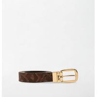 CORREA REVERSIBLE SNAKE SKIN