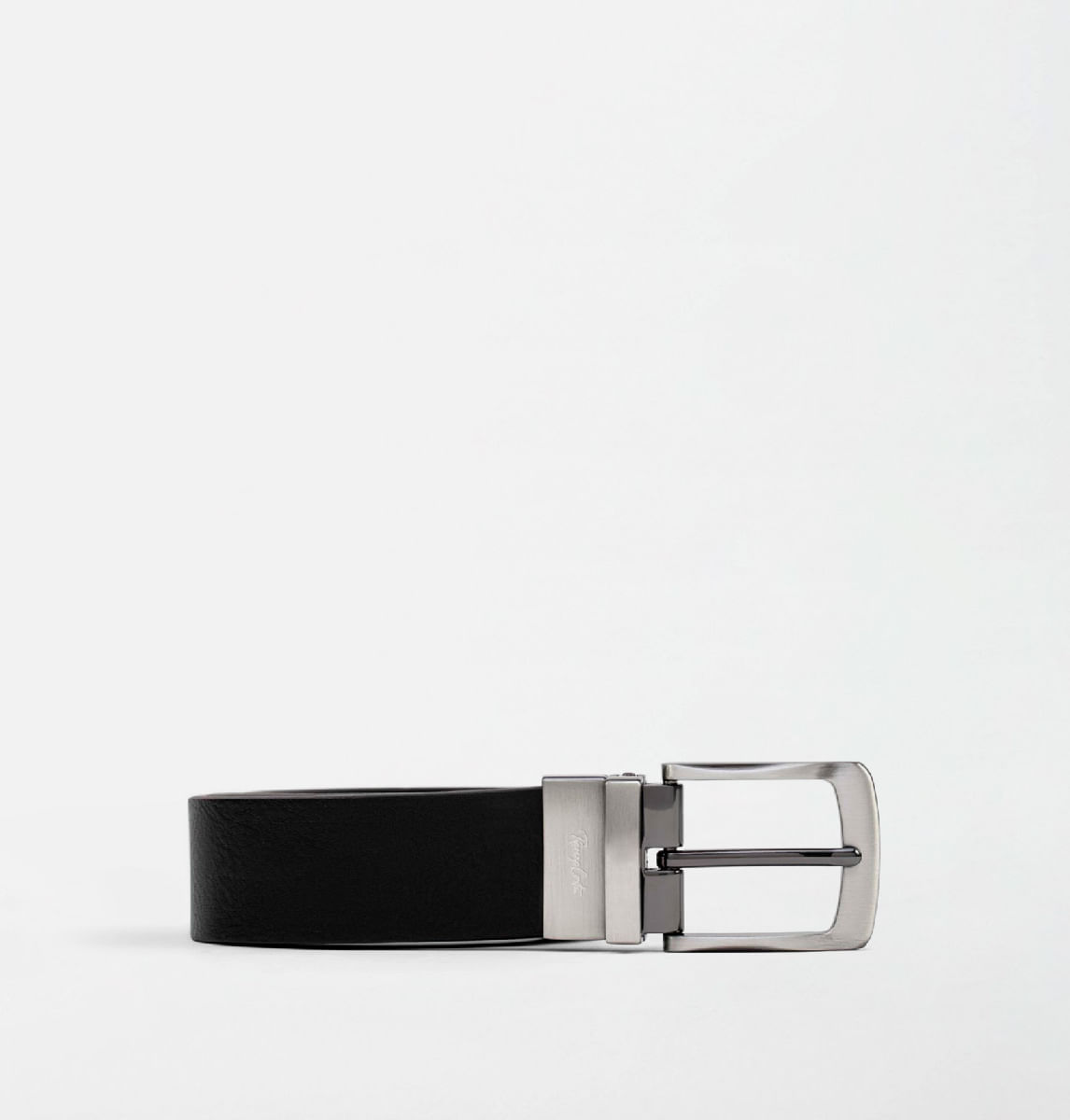 CORREA REVERSIBLE DE CUERO LISO
