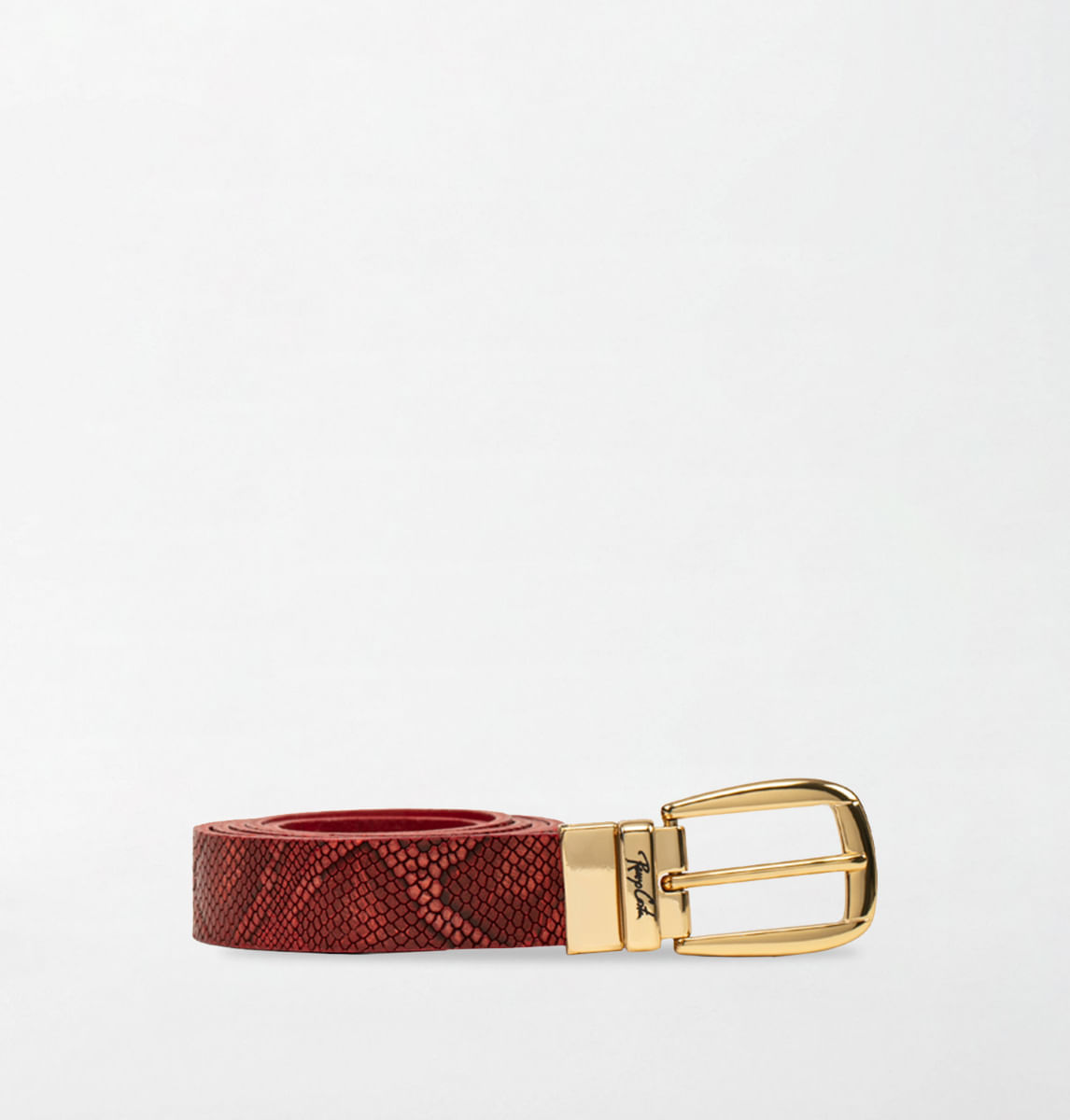 CORREA REVERSIBLE SNAKE SKIN
