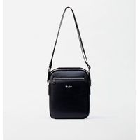 MORRAL MEDIANO EN CUERO GRABADO