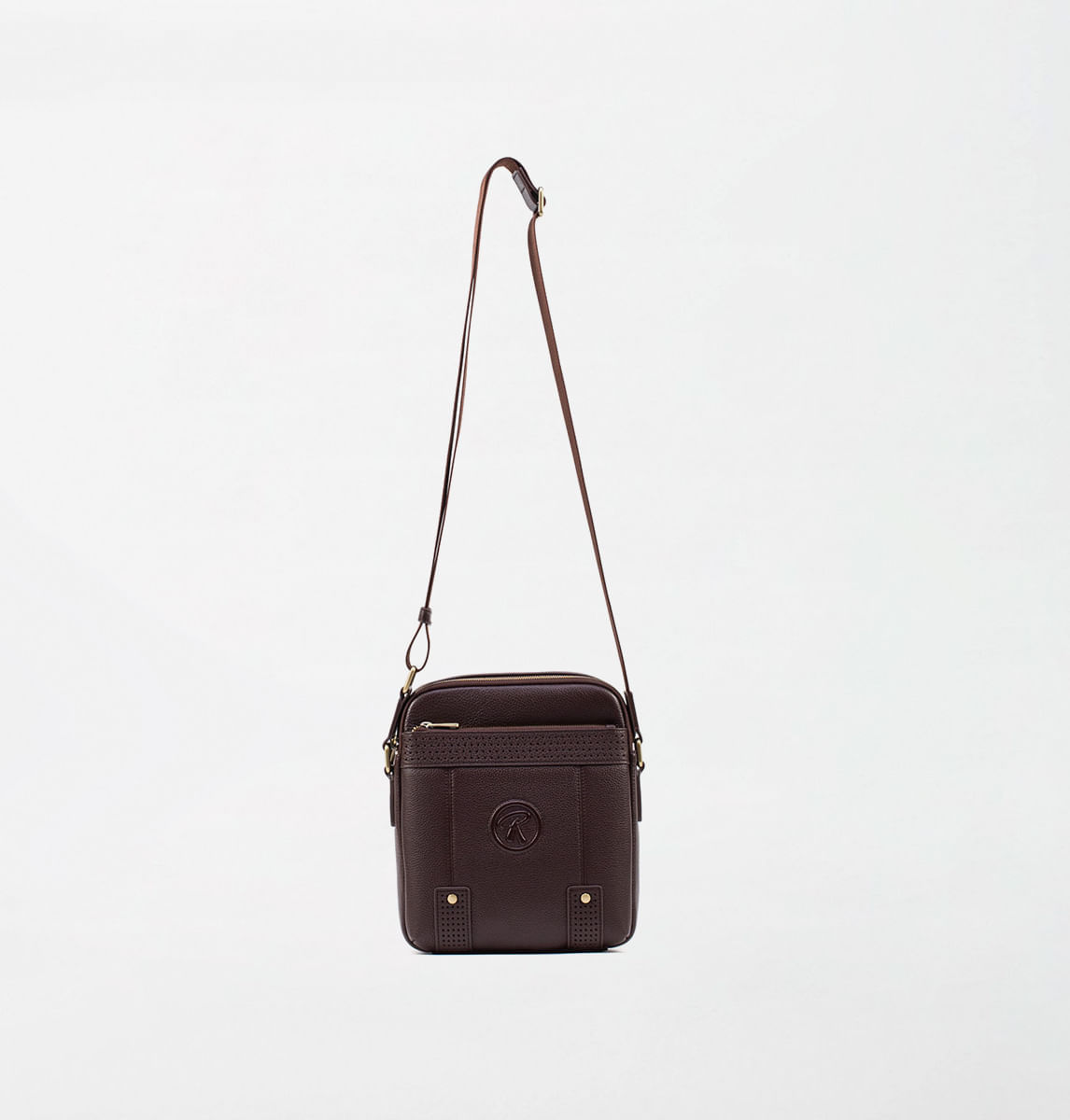 MORRAL MEDIANO CON LOGO DE MARCA EMBOZADO