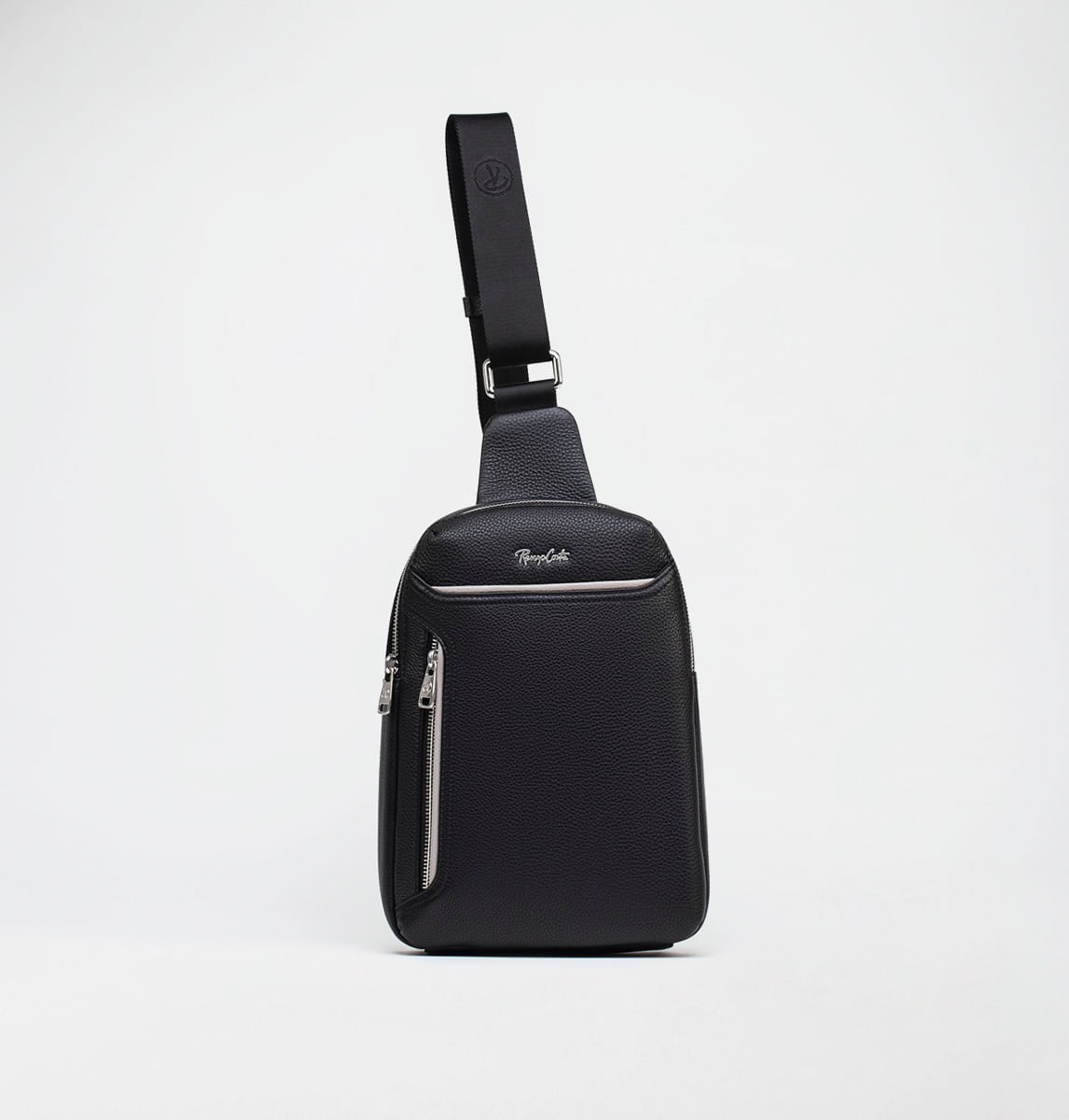 CHEST BAG ACCESORIO DE CUERO FUNCIONAL Y LIGERO DE ESTILO ""MANOS LIBRES""