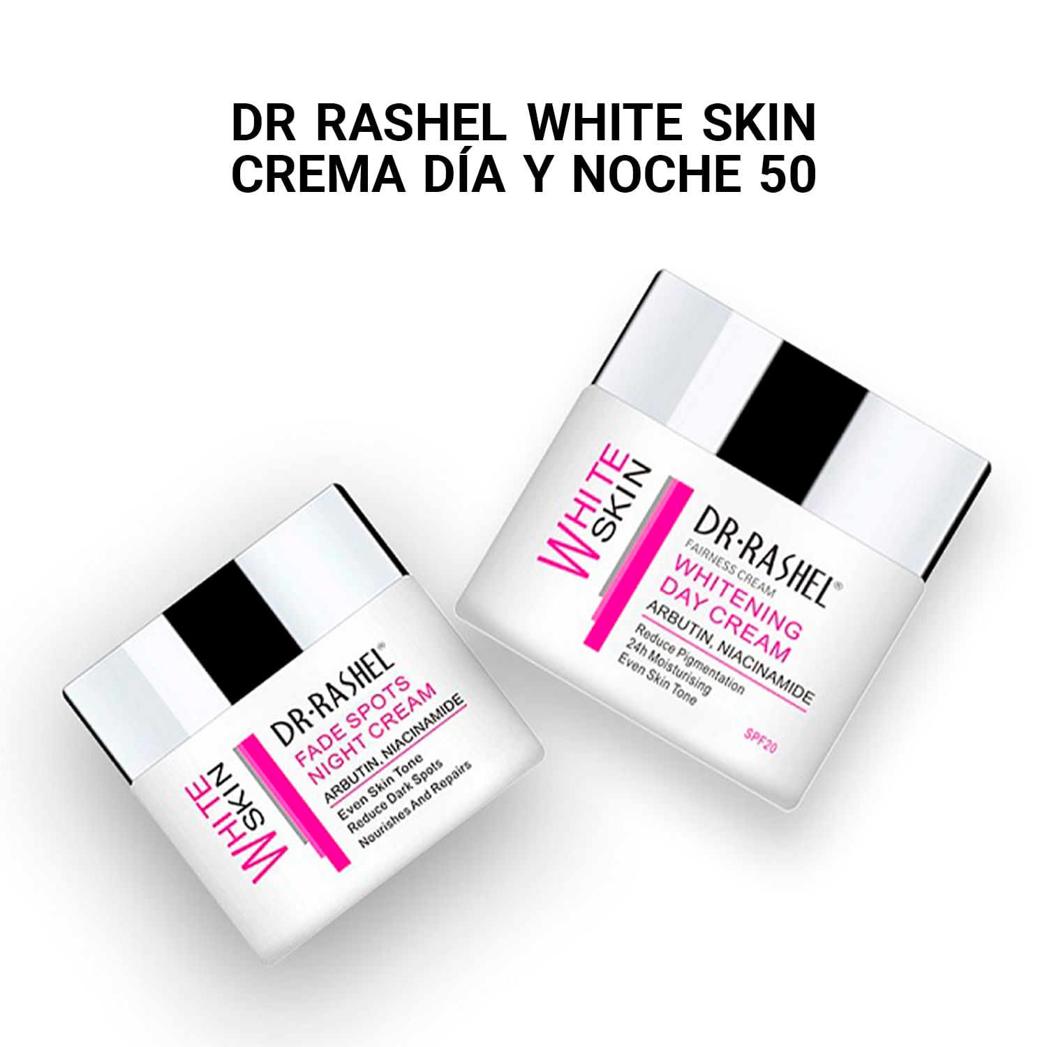 DR RASHEL WHITE SKIN CREMA DIA Y NOCHE 50 GR