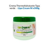 Crema Corporal Thermohidratante Tapa Verde- Lipo Cream Ni 500gr