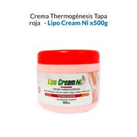 Crema Thermogénesis Tapa roja - Lipo Cream NI 500gr