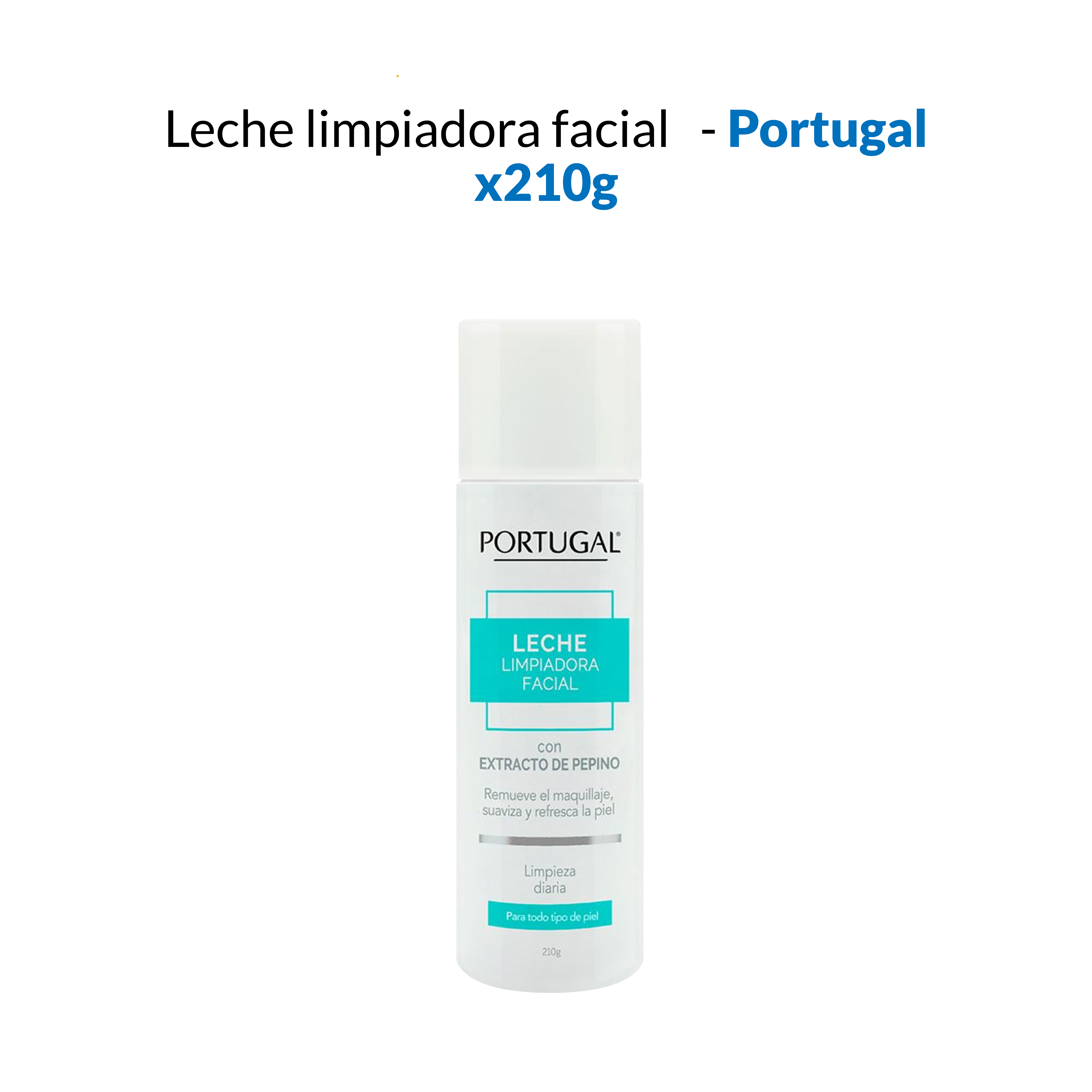 Leche limpiadora facial - Portugal 210gr