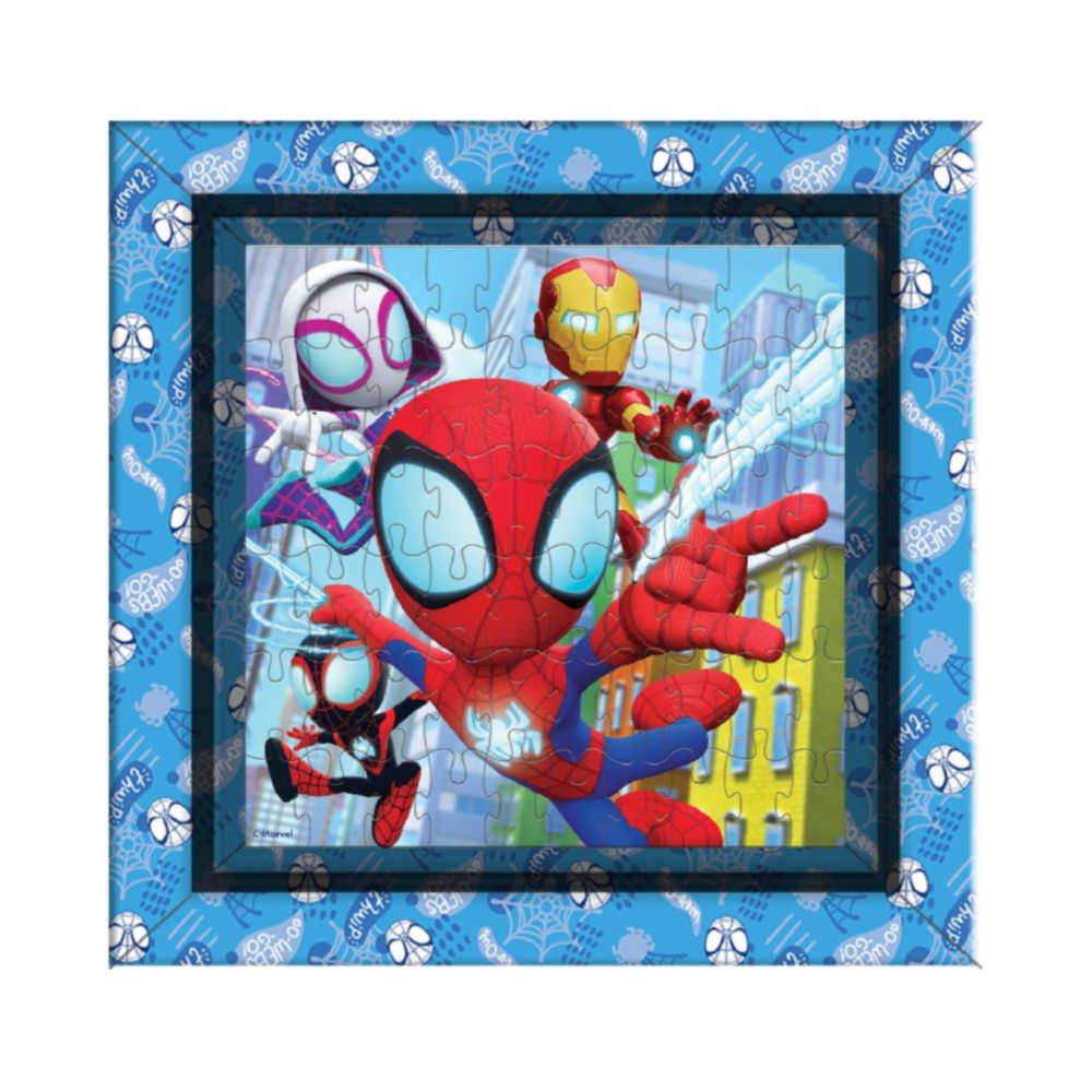 Rompecabezas Disney Spidey Con Marco