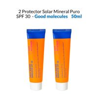 2 Protector Solar Mineral Puro SPF 30 - Good Molecules 50ml