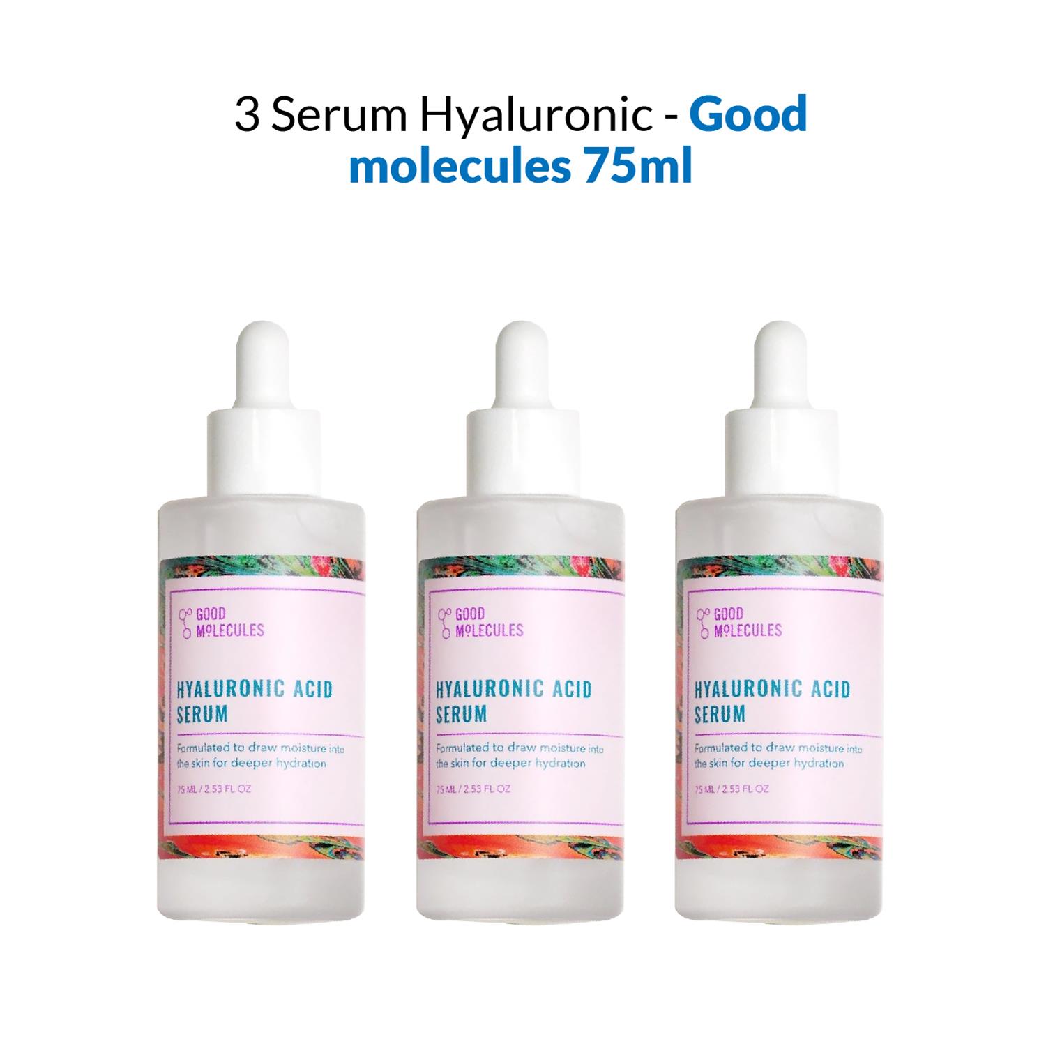 3 Serum Hyaluronic - Good Molecules 75ml