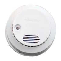 Detector de humo con batería 9vdc Ce