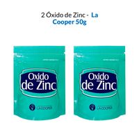 2 Óxido de Zinc - La Cooper x 50g