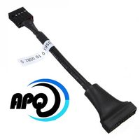 Adaptador de Placa USB 3.0 de 20 Pines Macho a 2.0-9 Pines Hembra