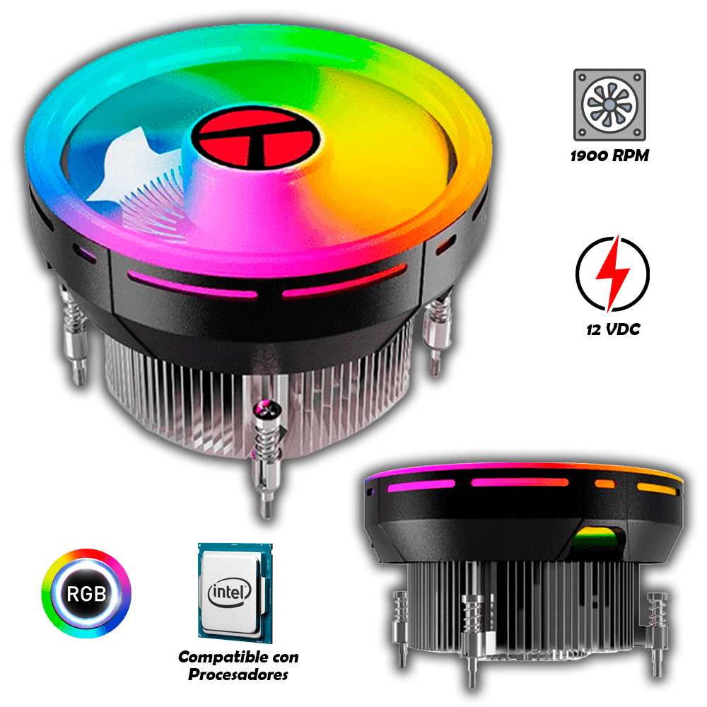 Cooler TE-8161N Compatible Con Intel Socket LGA 115X