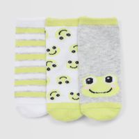 Medias Para Recien Nacido Baby Circus Animals X3