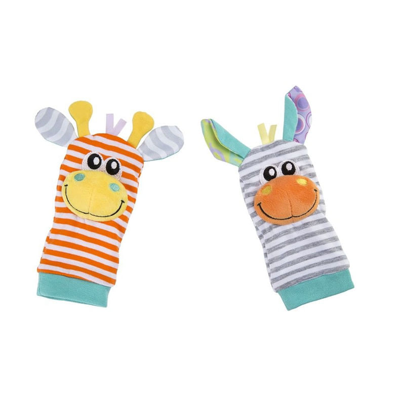 SONAJA DE PIES Y MANOS PLAYGRO AMIGOS DE LA JUNGLA