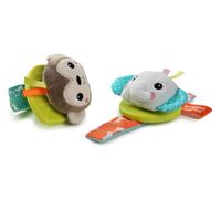 MUÑEQUERAS SONAJA MONO Y ELEFANTE