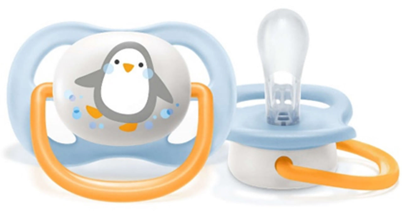 SCF081/03 CHUPON ULTRA AIR 1PC 0-6M PINGÜINO NIÑO