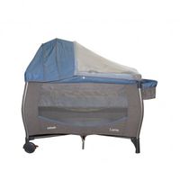 CORRAL CUNA LUNA ZIGZAG BLUE INFANTI