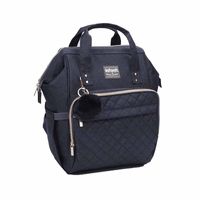 MOCHILA PAÑALERA OPEN NEGRA INFANTI