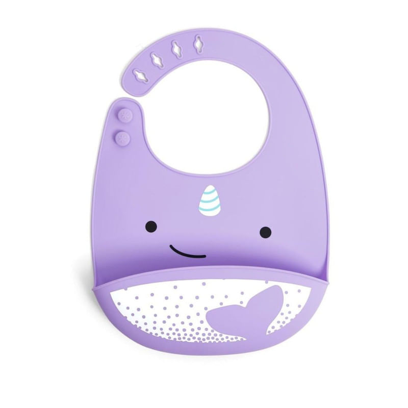 BABERO DE SILICONA NARWHAL SKIP HOP