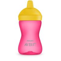 TOMATODO CON BOQUILLA RÍGIDA PHILIPS AVENT 300ml/ 10oz - ROSADO