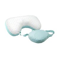 ALMOHADA LACTANCIA DOBLE APOYO STARS VERDE INFANTI