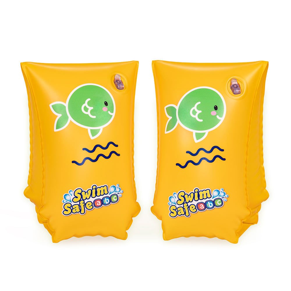 Flotador de Brazos L/XL Amarillo Bestway