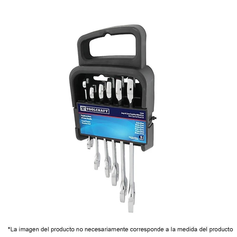 Juego de 6 llaves fijas milimétricas Toolcraft TC0288